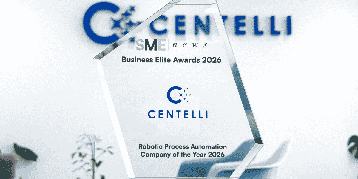 Centelli Shines as Best RPA Company at 2026 SME News Awards 