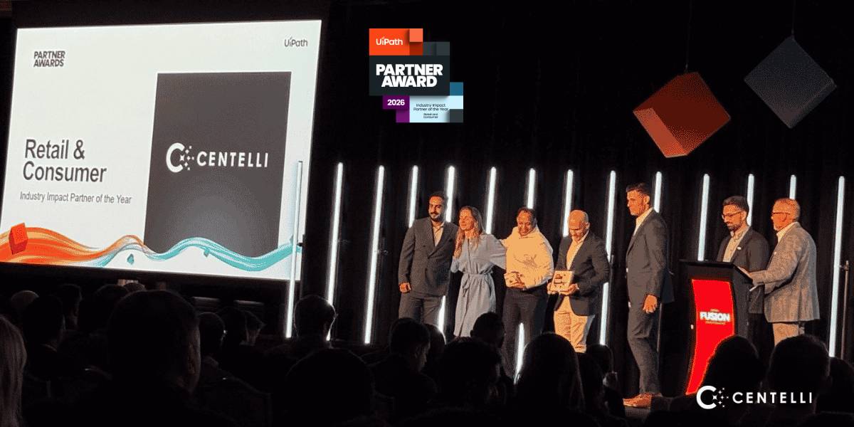 Centelli Wins UiPath 2026 Industry Impact Partner of the Year Award